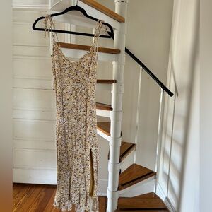 Abercrombie Fitch Floral Tie Dress